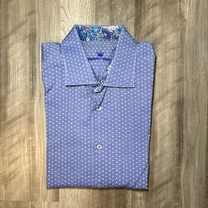Bertigo Long Sleeve Button Down - 2XL